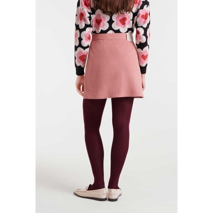 Compania Fantastica Skirt Short pink corduroy - 53C/11041