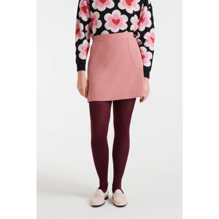 Compania Fantastica Skirt Short pink corduroy - 53C/11041
