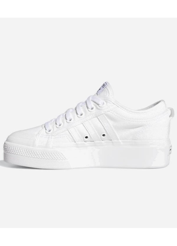 Adidas Originals Nizza Platform Women's Shoes -White (FV5322)
