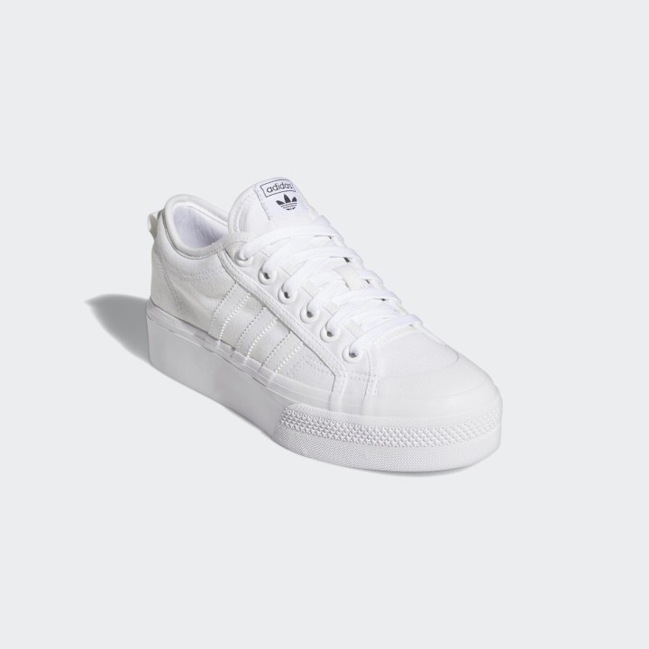 Adidas Originals Nizza Platform Women's Shoes -White (FV5322)