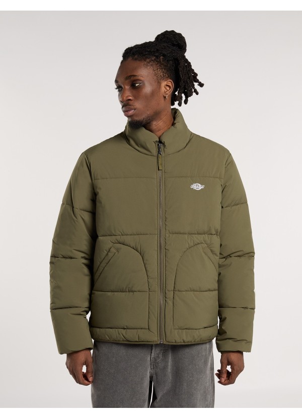 DICKIES PUFFER SUMMERDALE MILITARY GREEN - DK0A87OGMGR1