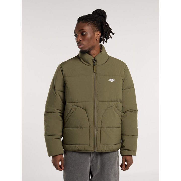 DICKIES PUFFER SUMMERDALE MILITARY GREEN - DK0A87OGMGR1