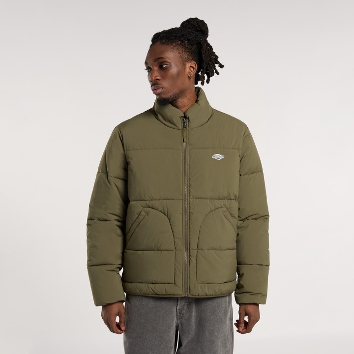 DICKIES PUFFER SUMMERDALE MILITARY GREEN - DK0A87OGMGR1