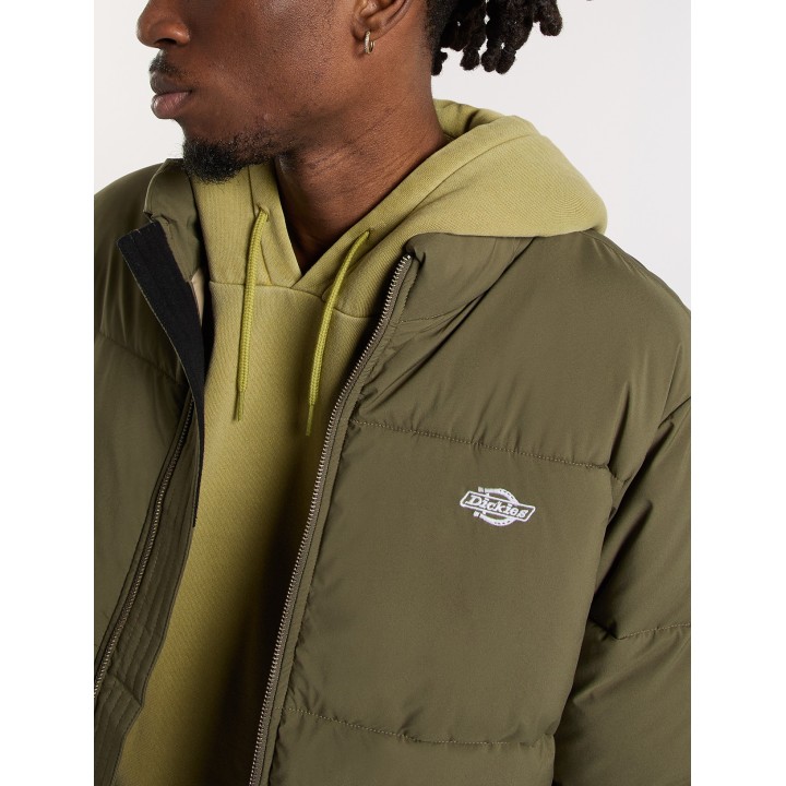 DICKIES PUFFER SUMMERDALE MILITARY GREEN - DK0A87OGMGR1