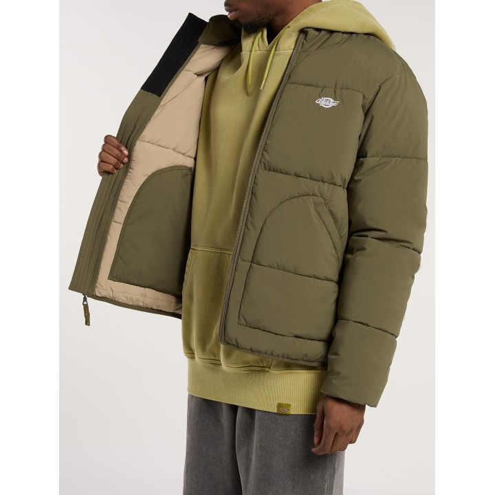 DICKIES PUFFER SUMMERDALE MILITARY GREEN - DK0A87OGMGR1