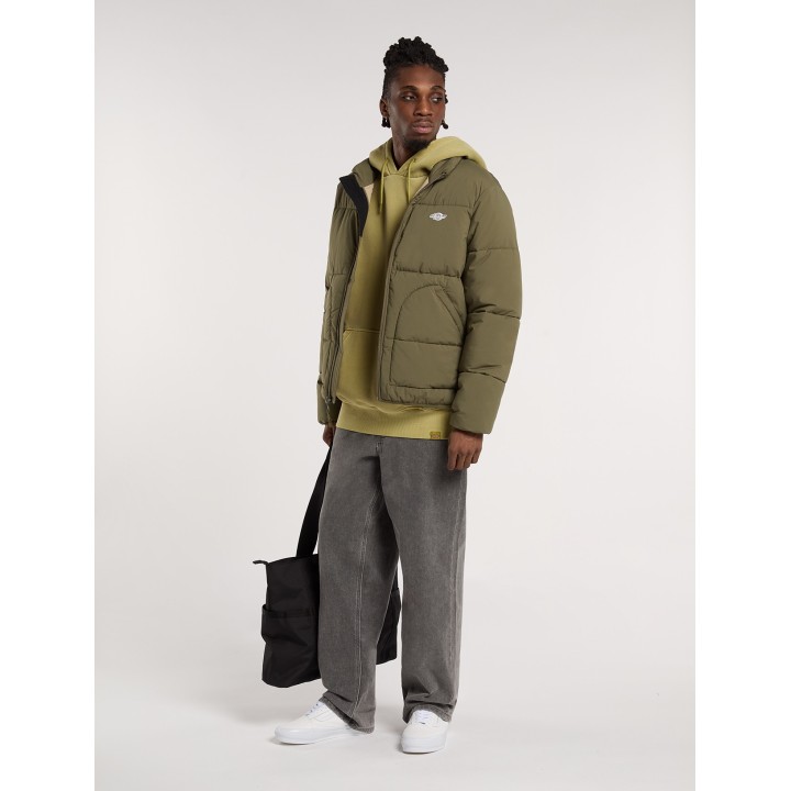 DICKIES PUFFER SUMMERDALE MILITARY GREEN - DK0A87OGMGR1