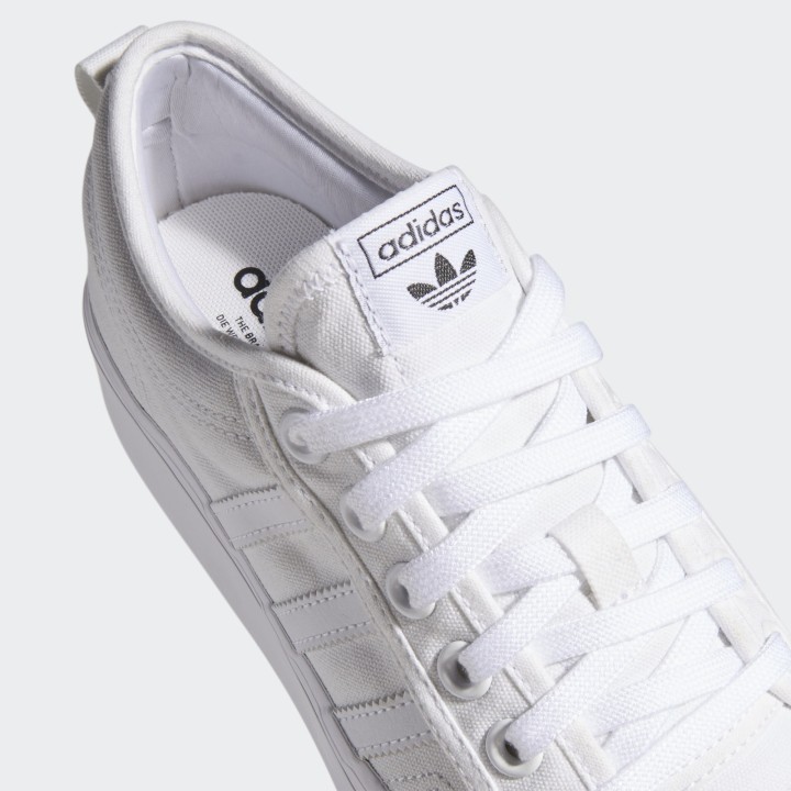 Adidas Originals Nizza Platform Women's Shoes -White (FV5322)
