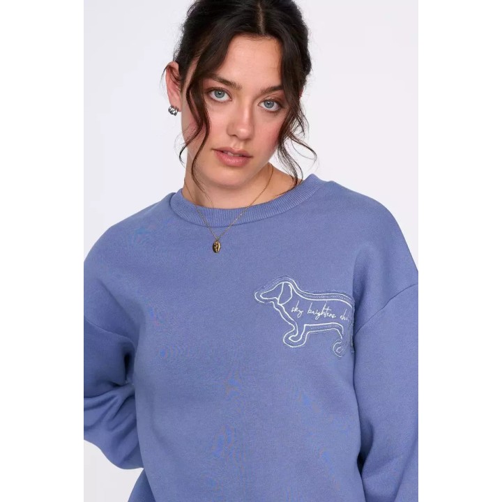 24 Colours Sweatshirt Blue - 50831a