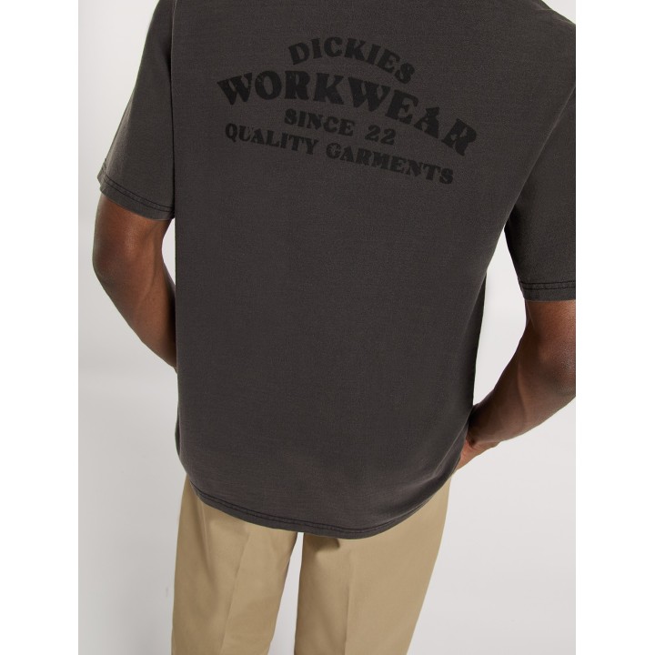 Dickies T-Shirt Christiana Garment Dyed Black - DK0A87QHBLK1