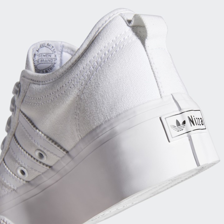 Adidas Originals Nizza Platform Women's Shoes -White (FV5322)
