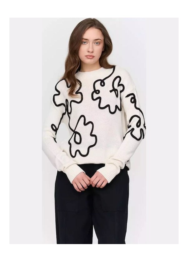 24 Colours Pullover White - 41316