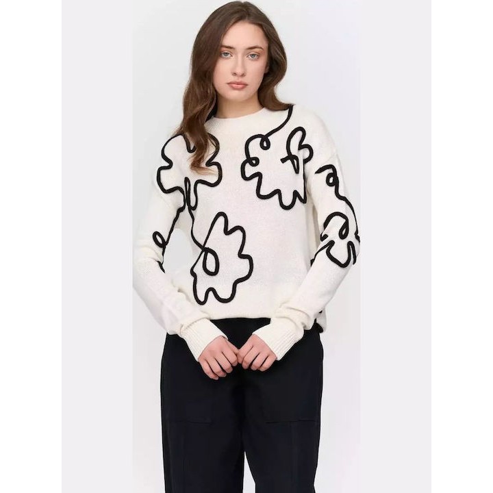 24 Colours Pullover White - 41316