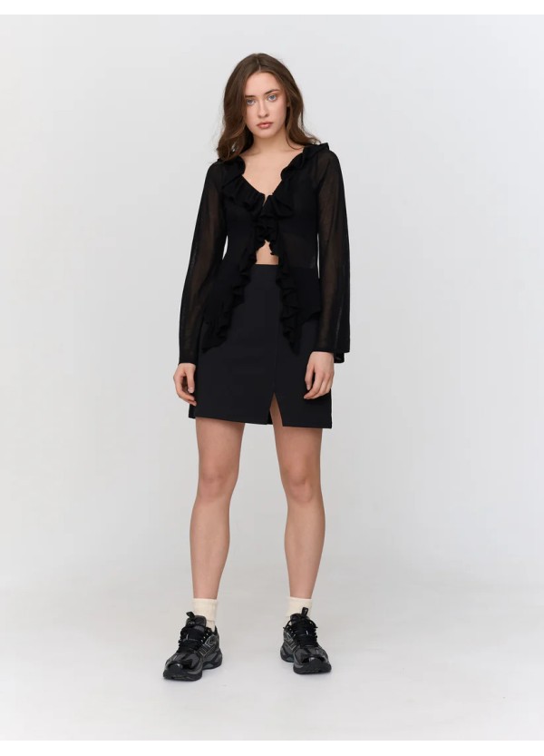 24 Colours Skirt in Black - 70820a