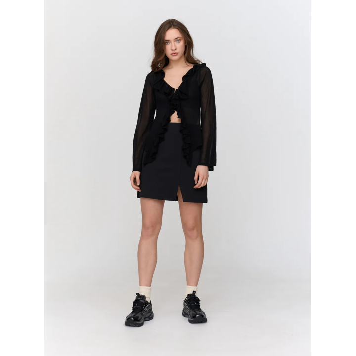 24 Colours Skirt in Black - 70820a