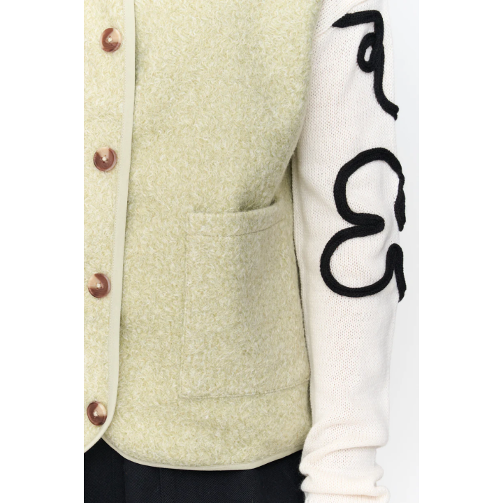 24 Colours Vest in green - 90511a.gr
