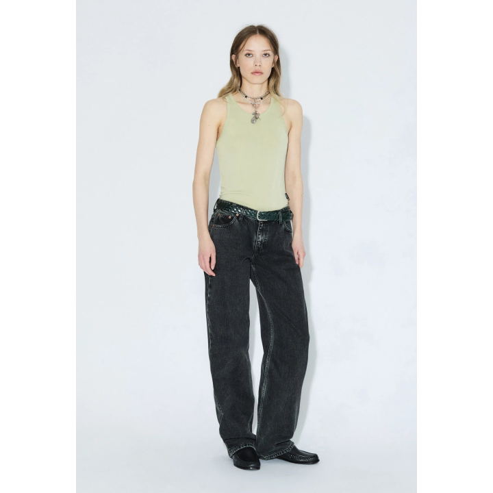 DR DENIM Pants Hill Denim Aged Black  - 2310103 V60 264