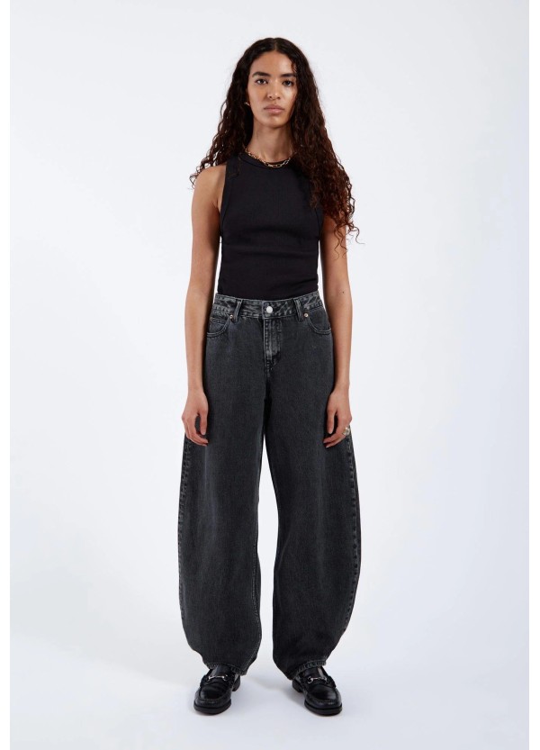 DR DENIM Pants Nanci Denim Aged Black  - 2330105 V60 254