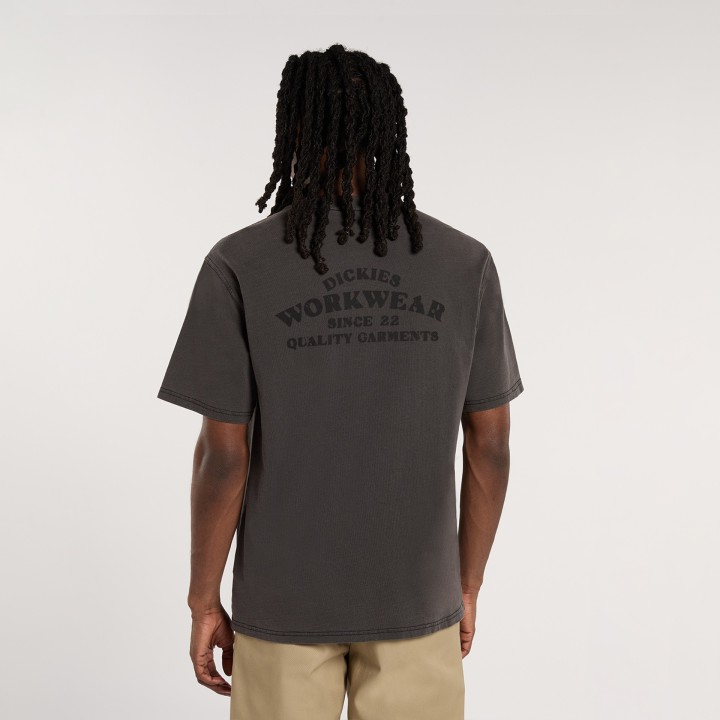 Dickies T-Shirt Christiana Garment Dyed Black - DK0A87QHBLK1