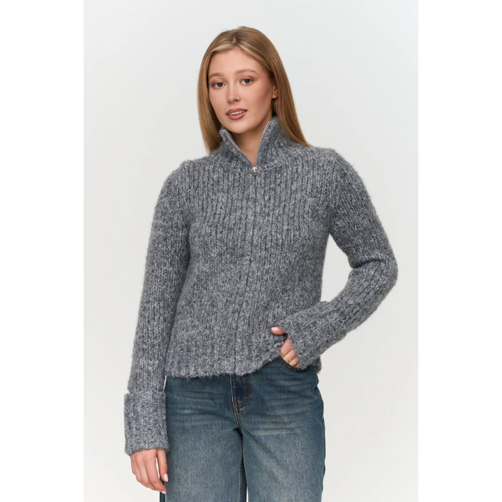 24 Colours Cardigan in gray - 41293b