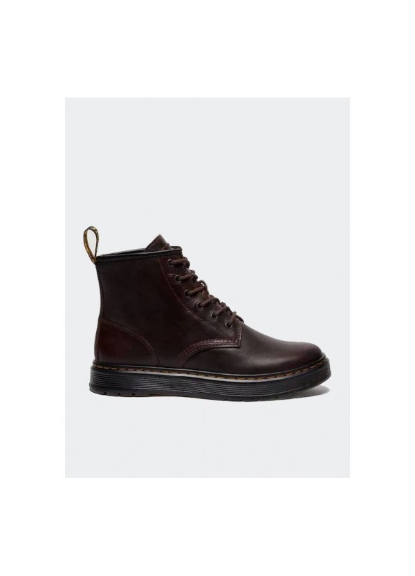DR MARTENS Boots Brookline Crazy Horse Leather Chukka in Dark Brown - 41681200