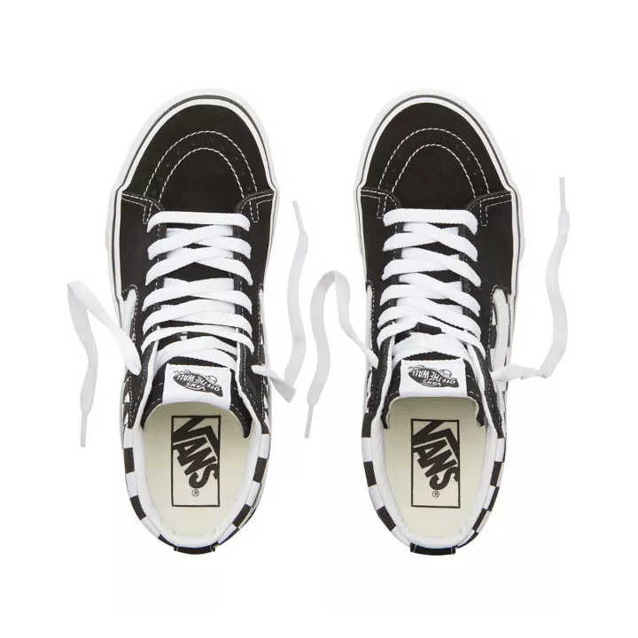 Vans Sk8-Hi Platform 2.0 Shoes Checkerboard - Black/White (VN0A3TKNQXH)