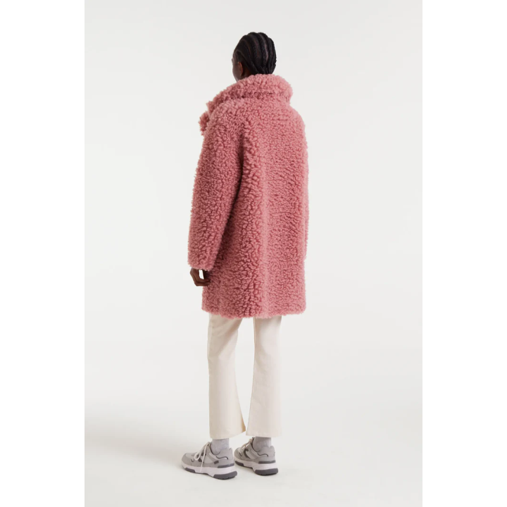 Compania Fantastica coat Pink sheepskin - 54C/11118