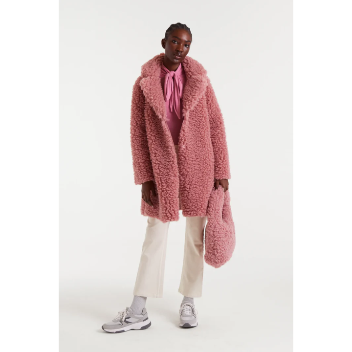 Compania Fantastica coat Pink sheepskin - 54C/11118