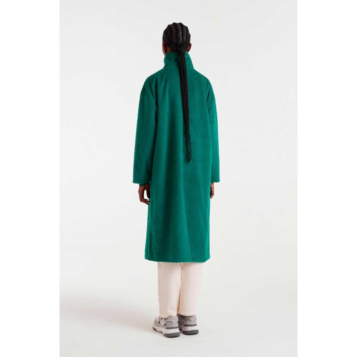 Compania Fantastica coat Long green - 54C/11166
