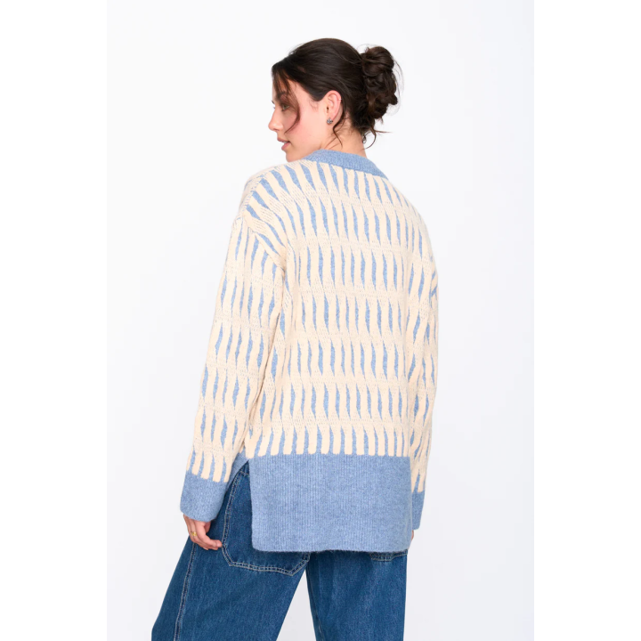 24 Colours sweater patterned - 41314a