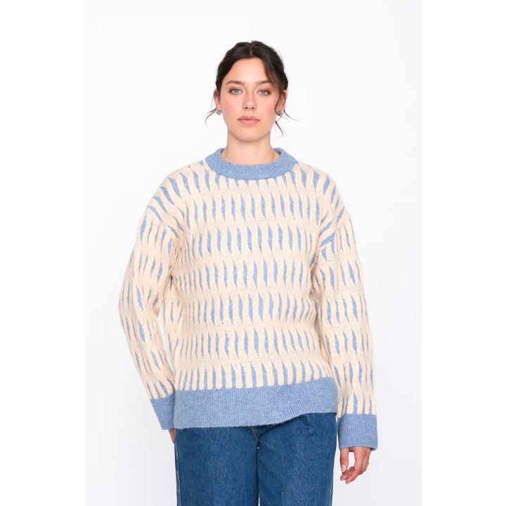 24 Colours sweater patterned - 41314a