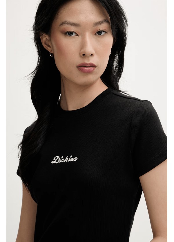 Dickies WELLSVILLE SS TEE W BLACK - DK0A88JTBLK1