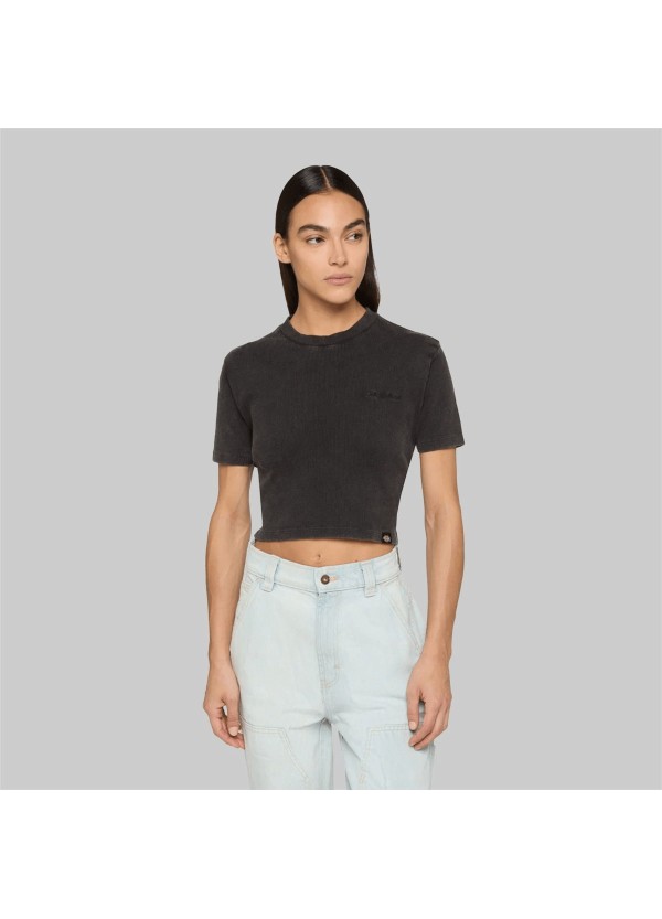 Dickies PLENTYWOOD TEE SS W BLACK - DK0A866FBLK1