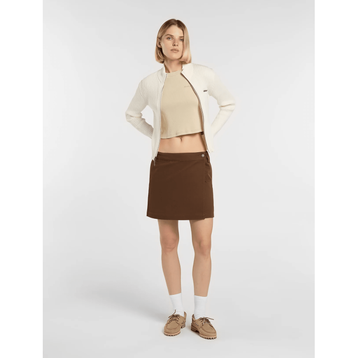 DICKIES UNION WRAP SKIRT TIMBER BROWN - DK0A88PA0TB1