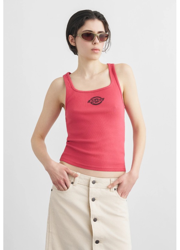 DICKIES PLAINVILLE TANK TEE W GARNET - DK0A88GML331