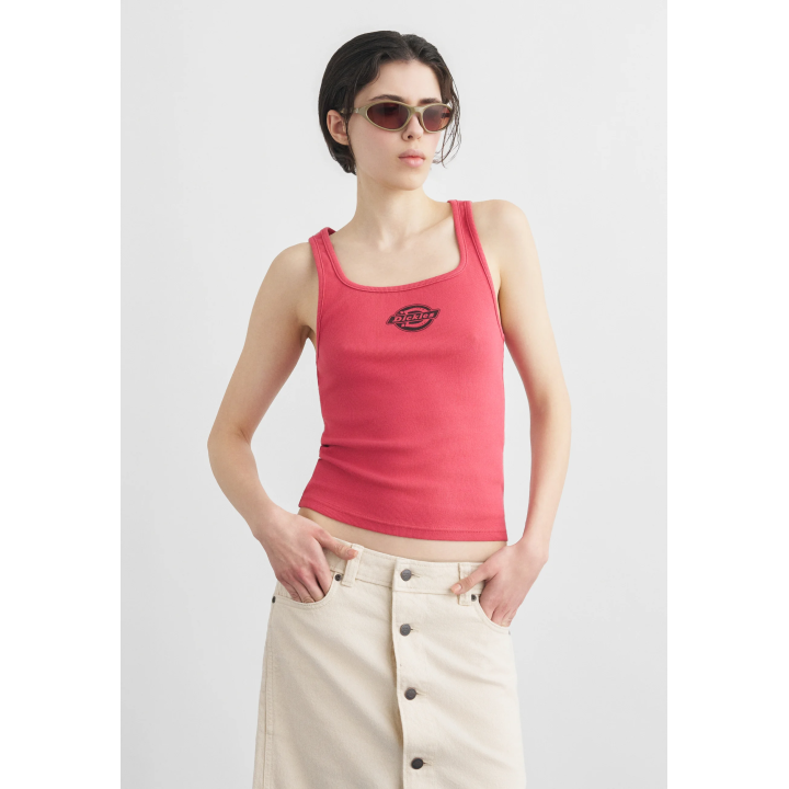 DICKIES PLAINVILLE TANK TEE W GARNET - DK0A88GML331