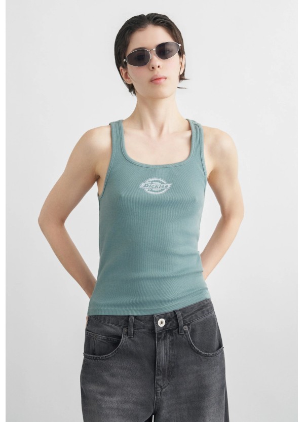 DICKIES PLAINVILLE TANK TEE W STORMY SEA - DK0A88GML371