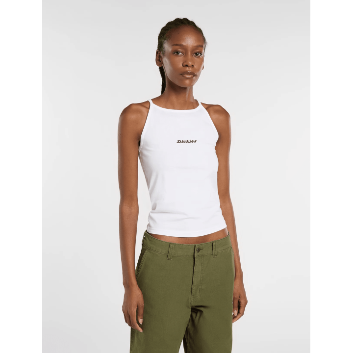 DICKIES HONEYVILLE TANK WHITE - DK0A88520WH1