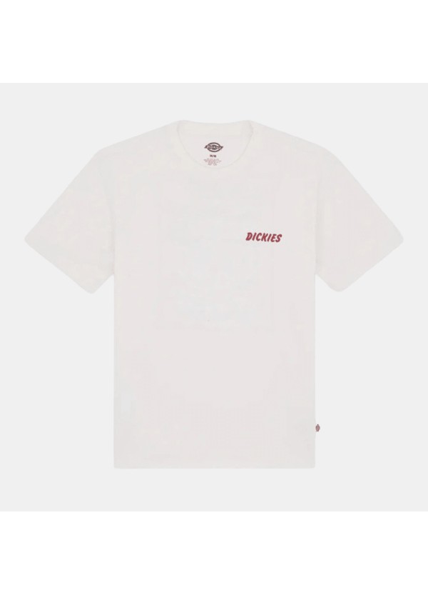 Dickies DRY RIDGE SS TEE EGRET - DK0A8853C481