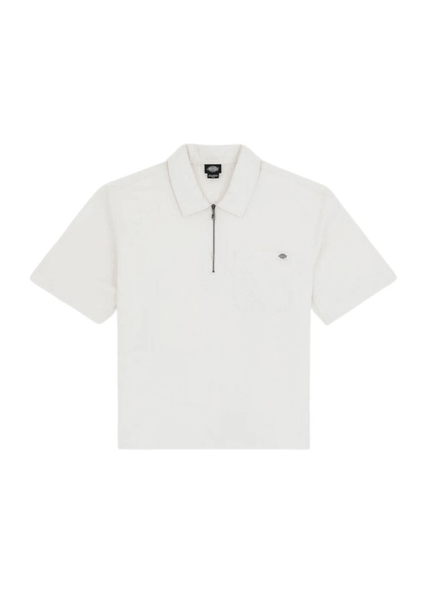 DICKIES CADIZ QZ SHIRT SS EGRET - DK0A88PIC481