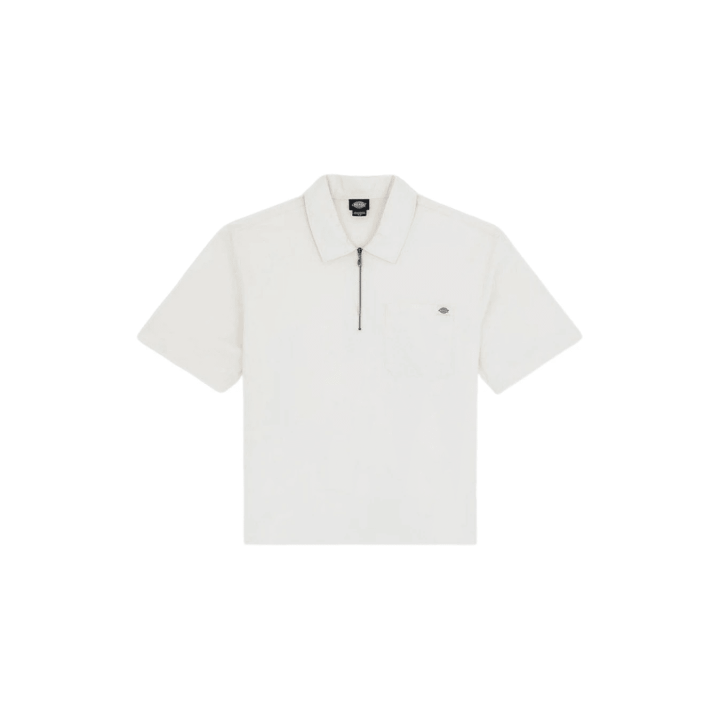 DICKIES CADIZ QZ SHIRT SS EGRET - DK0A88PIC481