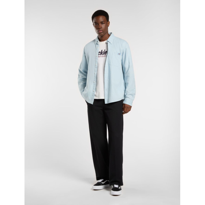 DICKIES GALLATIN SHIRT LS GLACIER LAKE - DK0A87PYK661