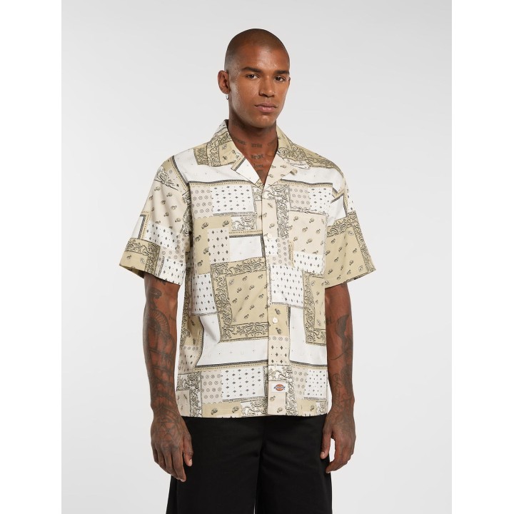 Dickies GLANDORF SHIRT SS EGRET - DK0A889TC481