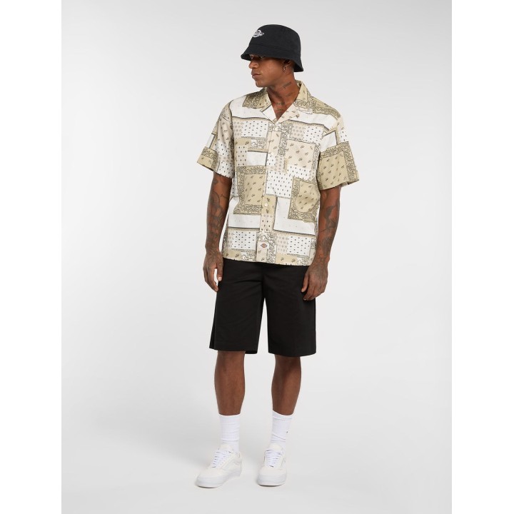Dickies GLANDORF SHIRT SS EGRET - DK0A889TC481