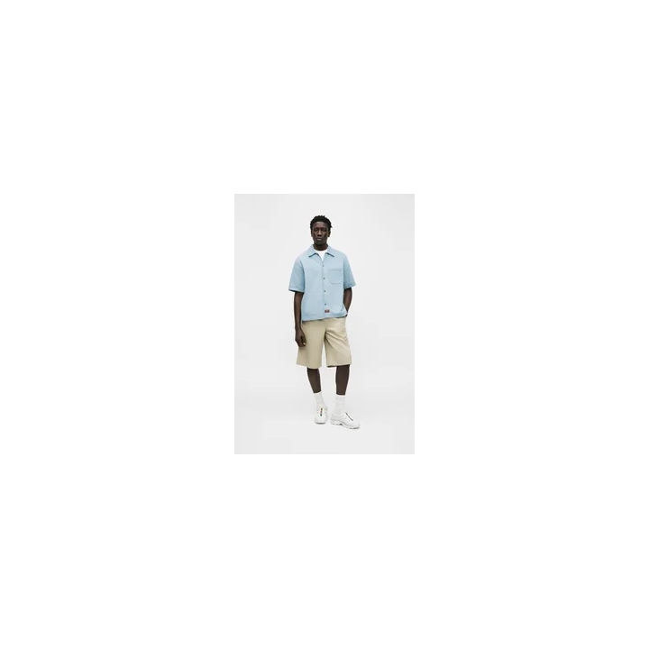 Dickies DENIM SHIRT SS FOG BLUE - DK0A88PH0FE1