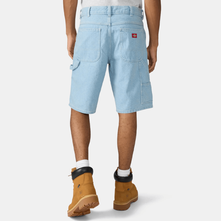 DICKIES M 993 11 INCH CARPENTER SHORT JEANS VINTAGE AGED BLUE - DK0A88FCC151