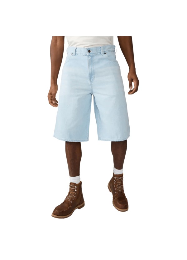 DICKIES M 958 13 INCH LOOSE SHORT JEANS FOG BLUE - DK0A88JP0FE1