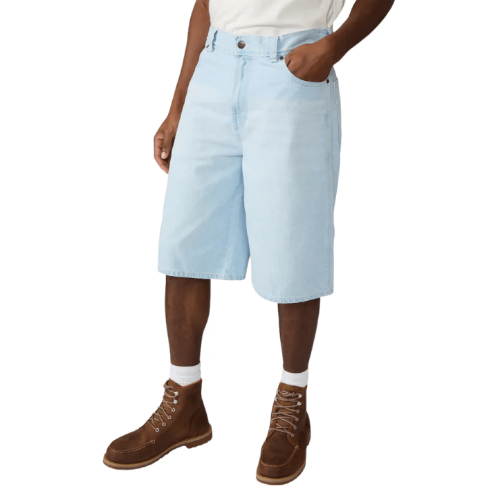 DICKIES M 958 13 INCH LOOSE SHORT JEANS FOG BLUE - DK0A88JP0FE1