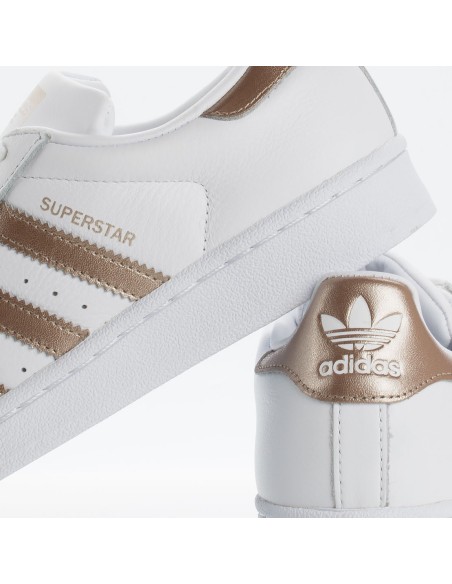 Adidas Originals Superstar White/Gold BA8169