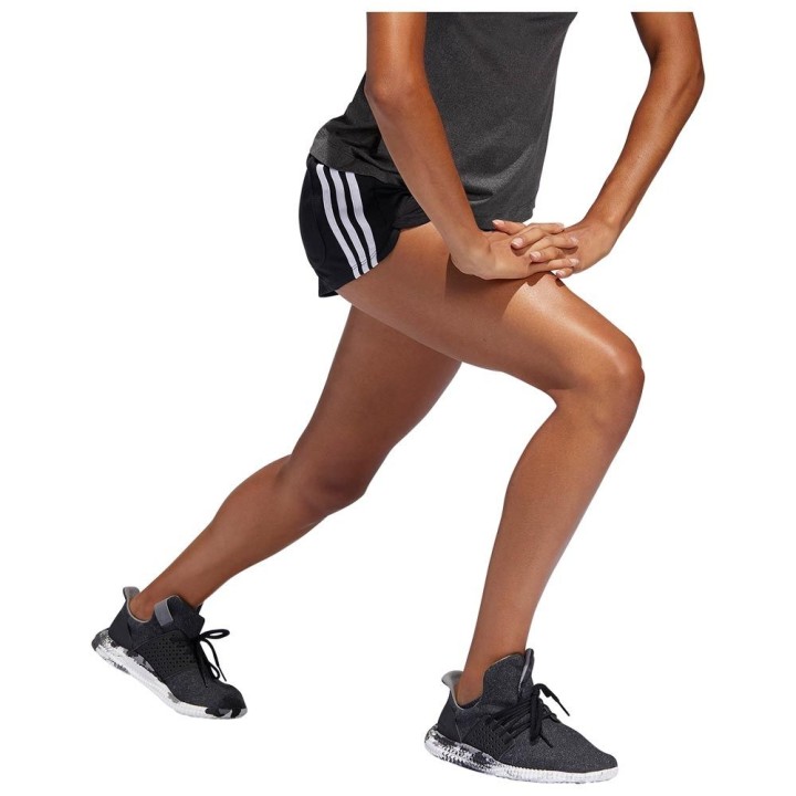 Adidas Originals Womens Shorts PACER 3s KNIT Black DU3502