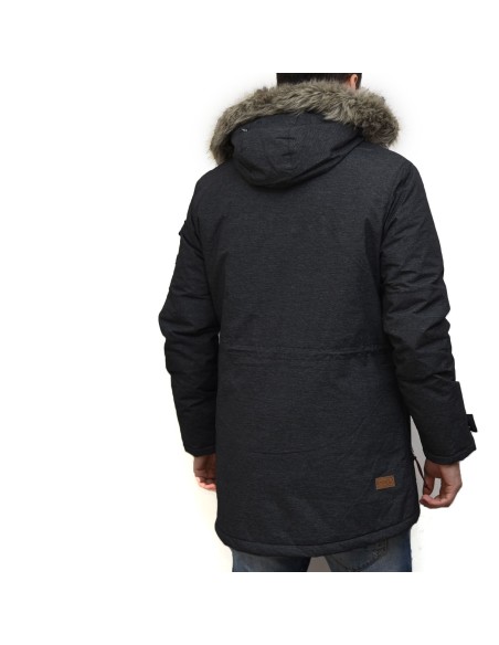 Basehit Ανδρικό Μπουφάν D.Grey Ml M1611N